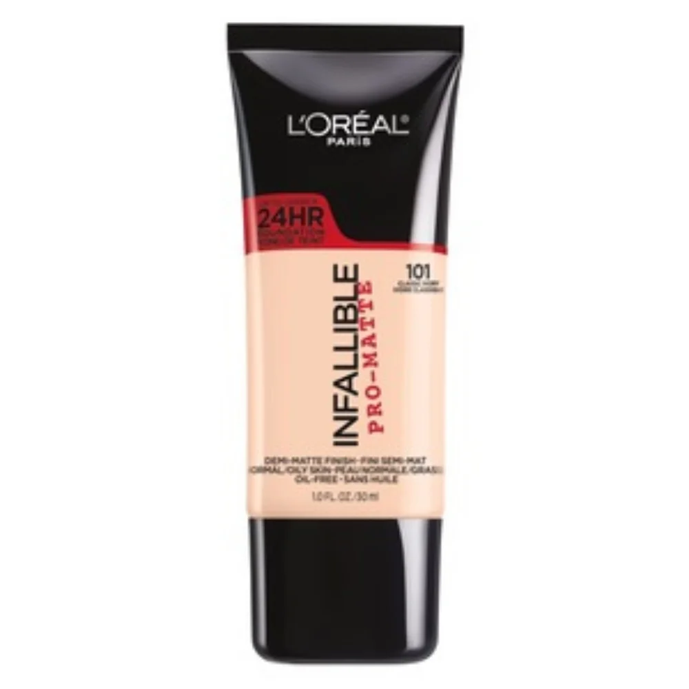 L'Oreal Paris Infallible Pro-Matte Foundation, 101 Classic Ivory